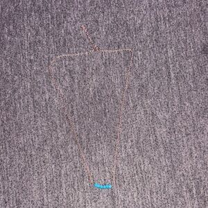 Buckle Turquoise Beaded Necklace